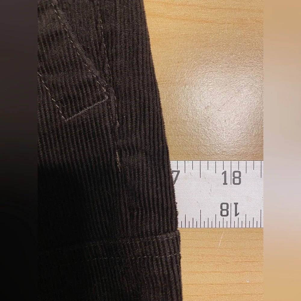 Ralph Lauren Corduroy Moto Zip Pants Brown Girl’s Size 16